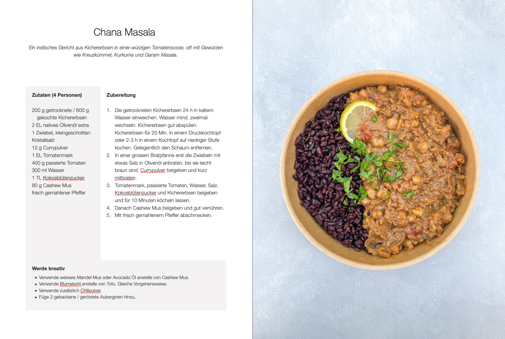 Chana Masala